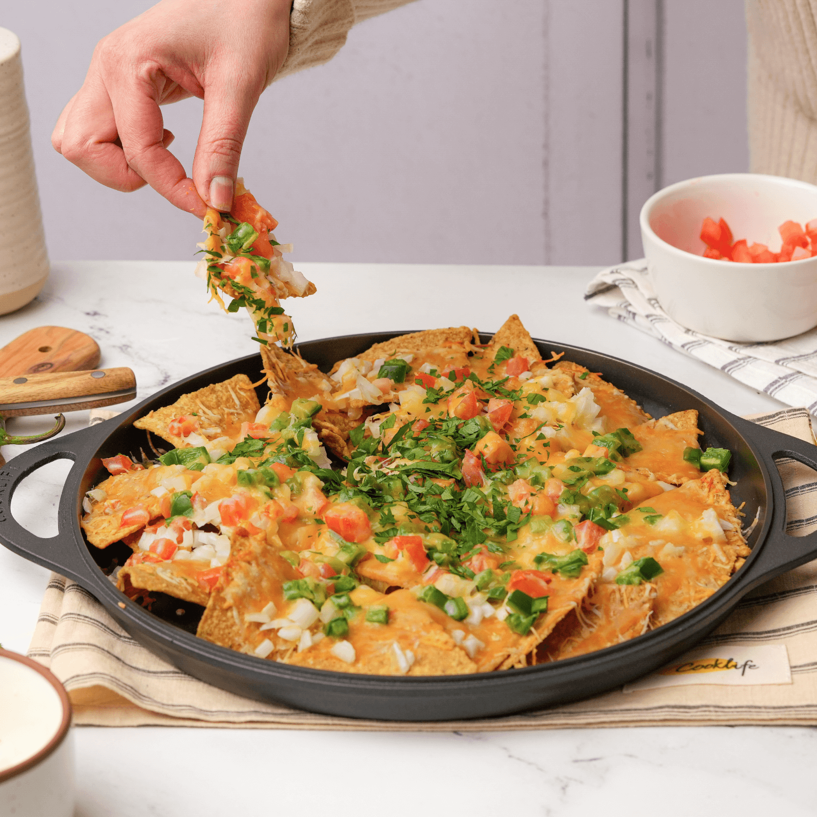 12 Inch Cast Iron Double-handled Griddle