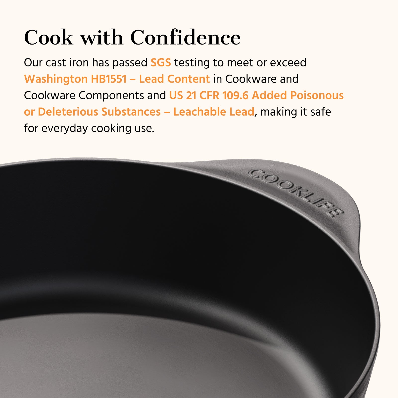 5.5 Quart Cast Iron Dutch Oven