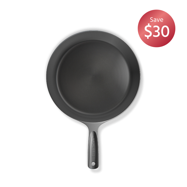 10 Inch Cast Iron Skillet with Lid