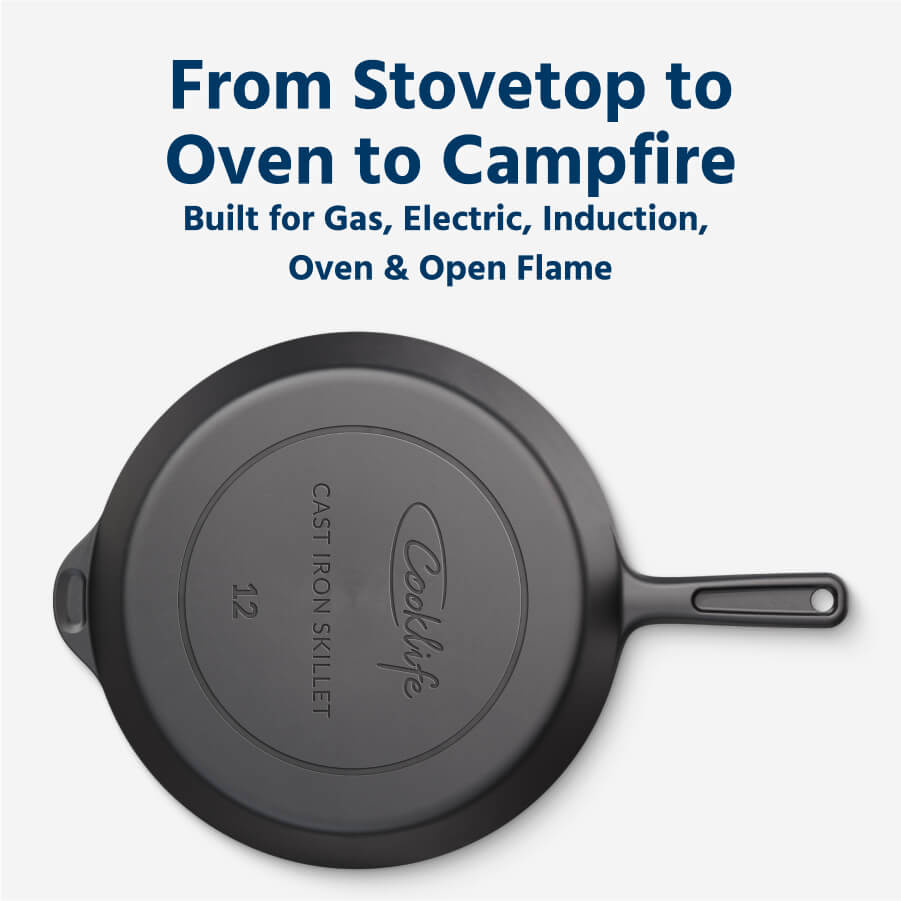 12 Inch Cast Iron Skillet
