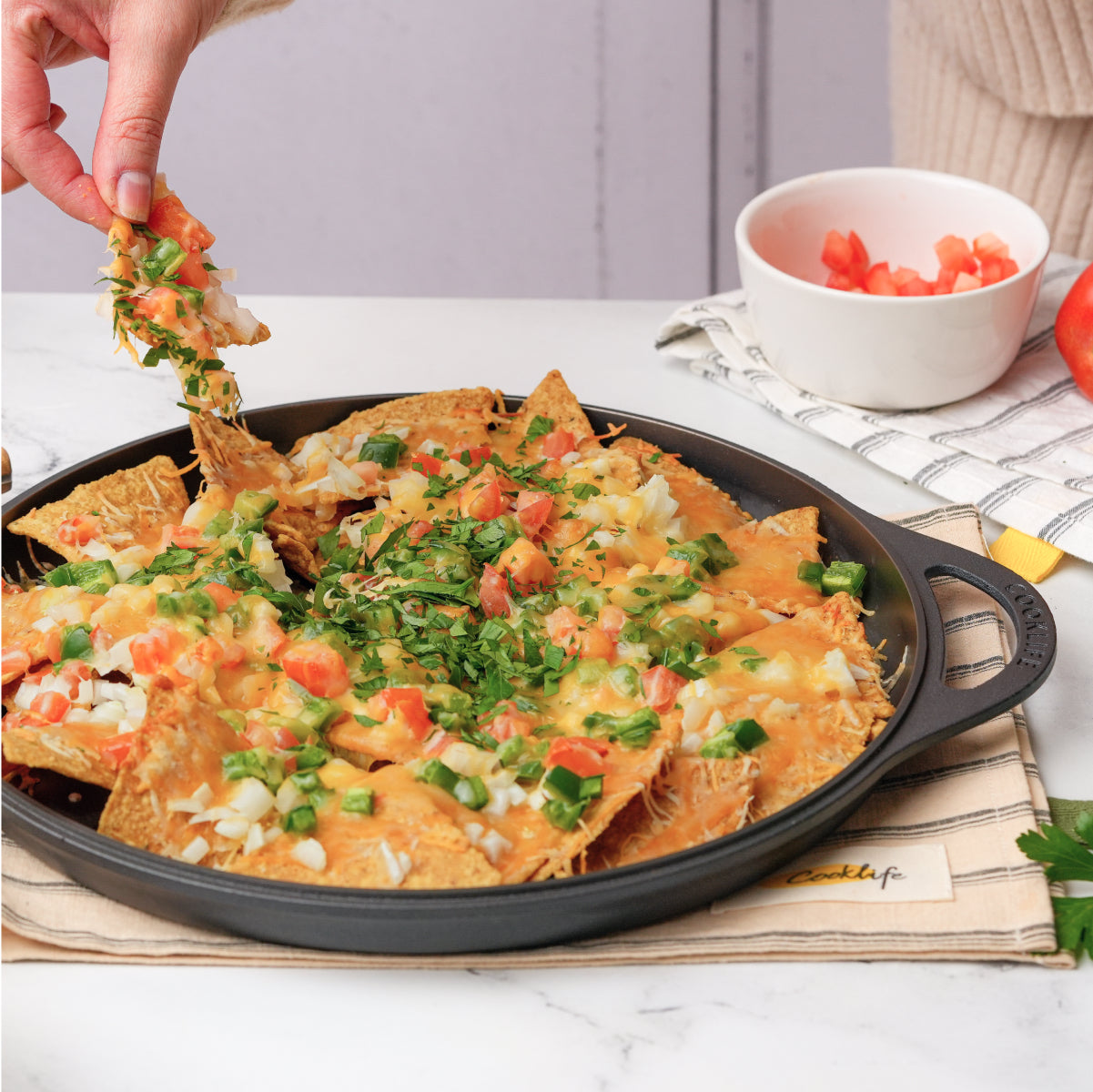 12” Skillet + 12" Griddle + 5.5 QT Dutch Oven