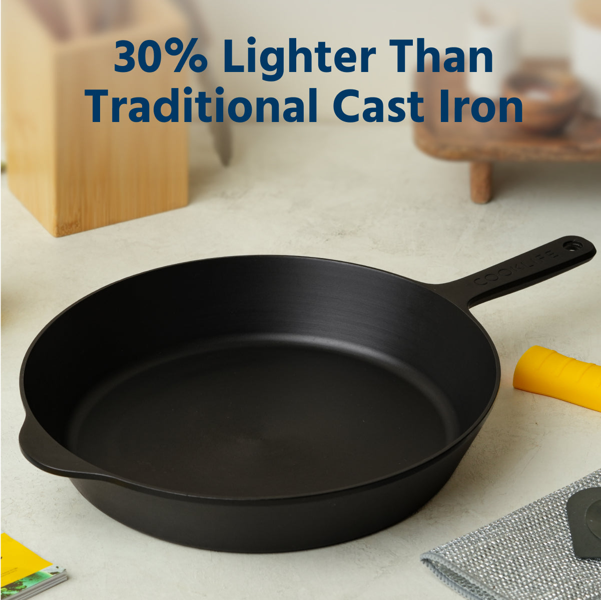 12” Skillet + 12" Griddle + 5.5 QT Dutch Oven