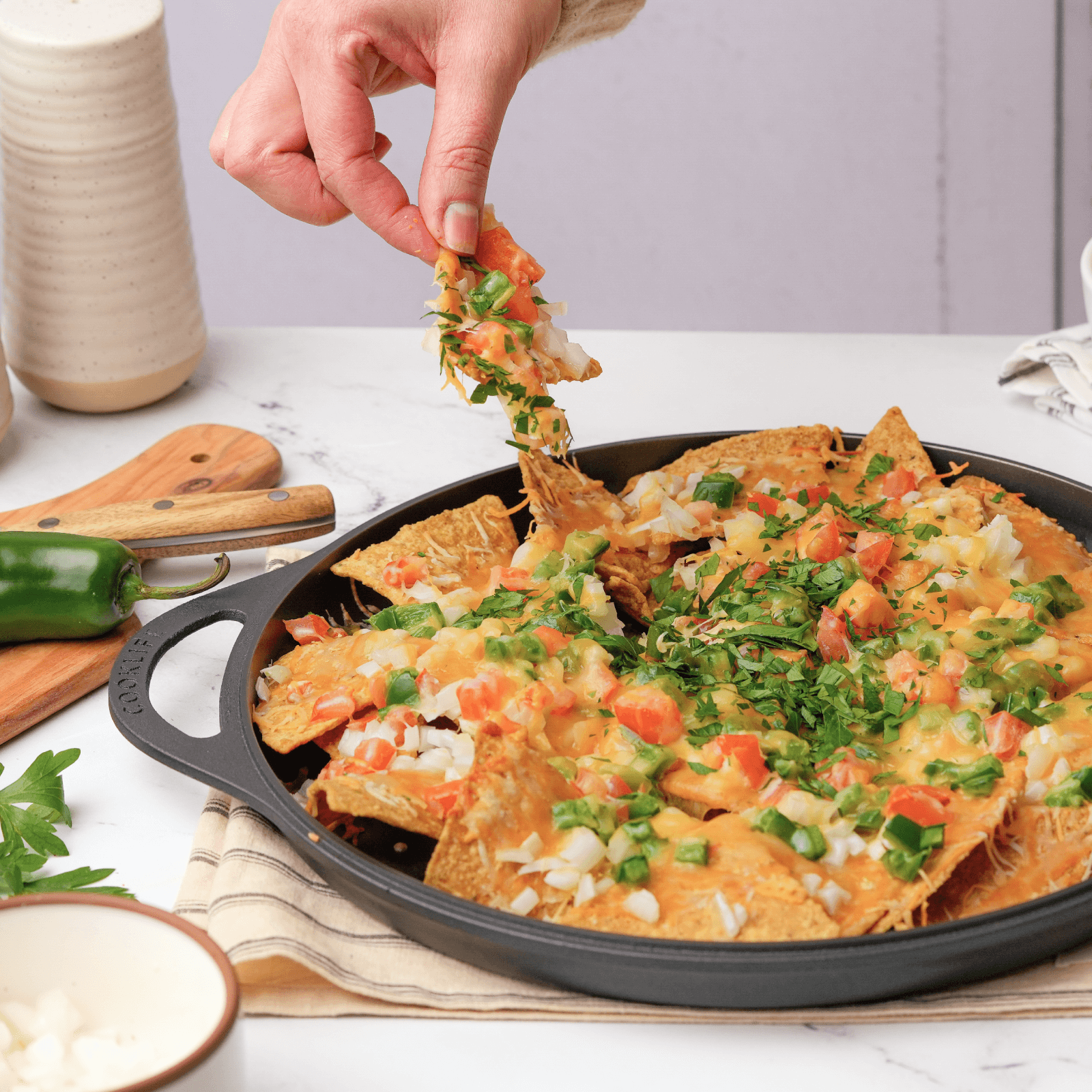 12 Inch Cast Iron Double-handled Griddle