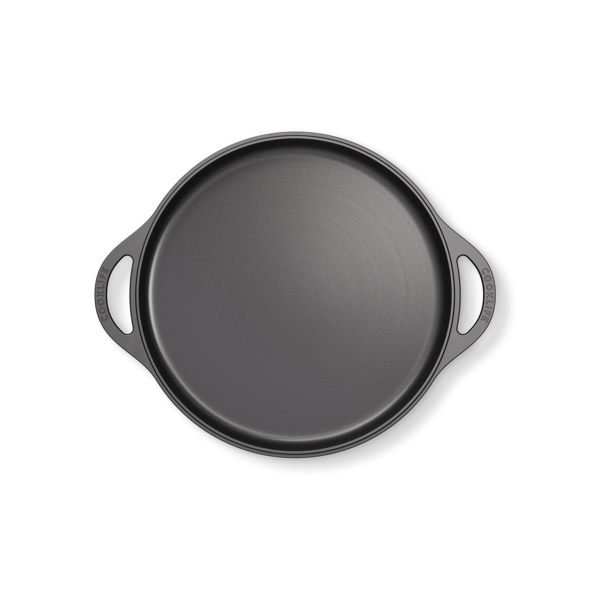 12 Inch Cast Iron Double-handled Griddle