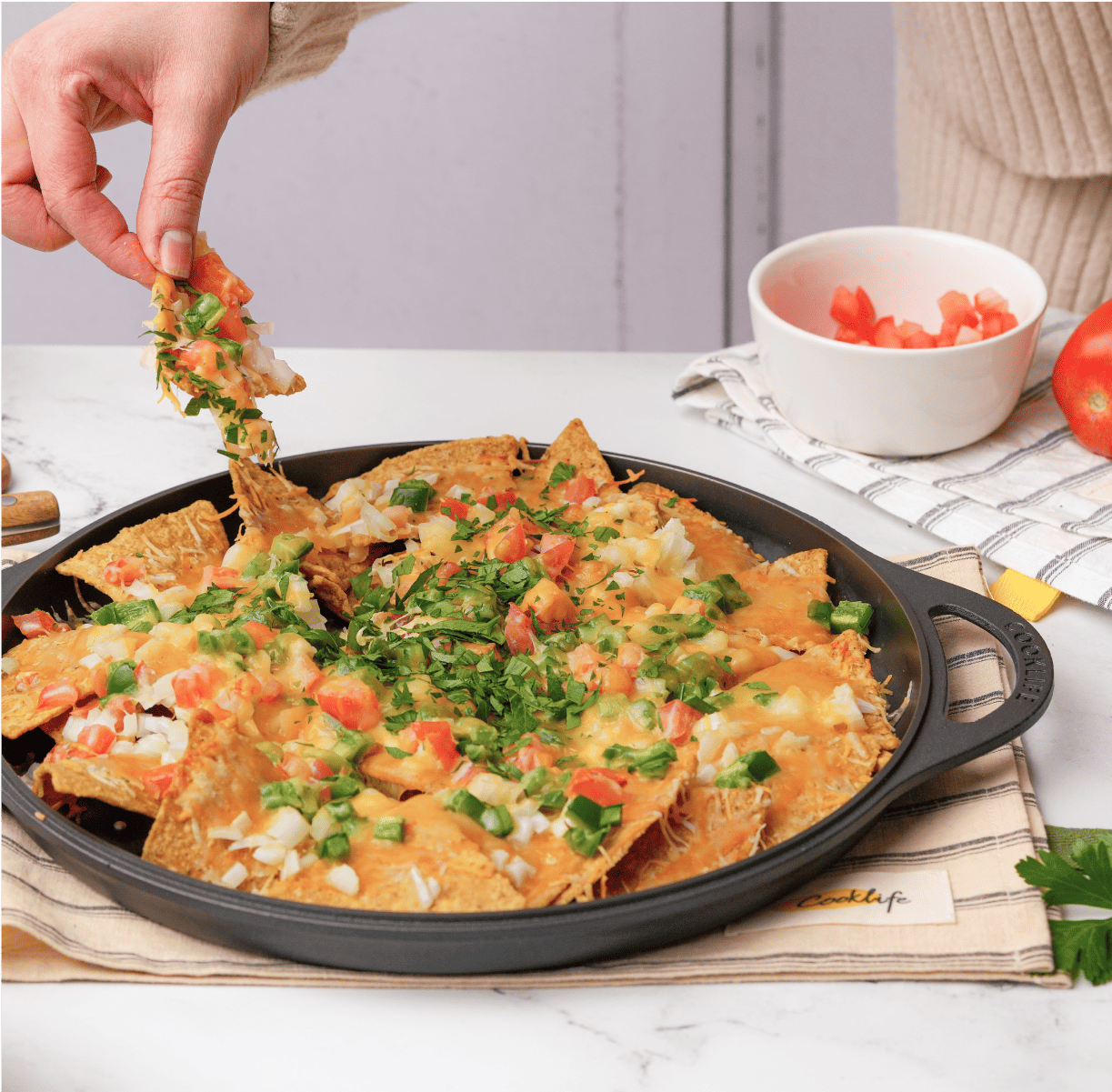 12 Inch Cast Iron Double-handled Griddle