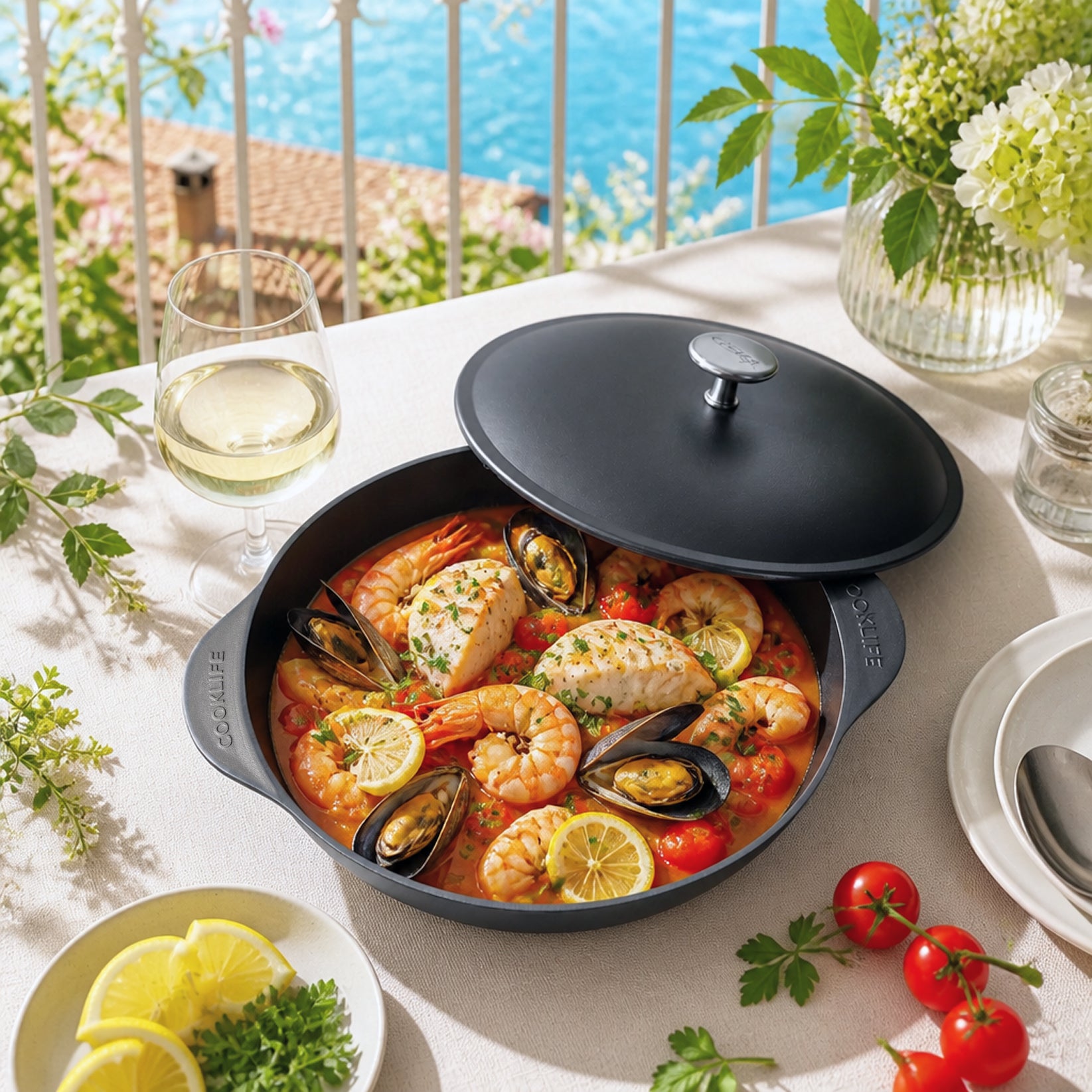 5.5 Quart Cast Iron Dutch Oven