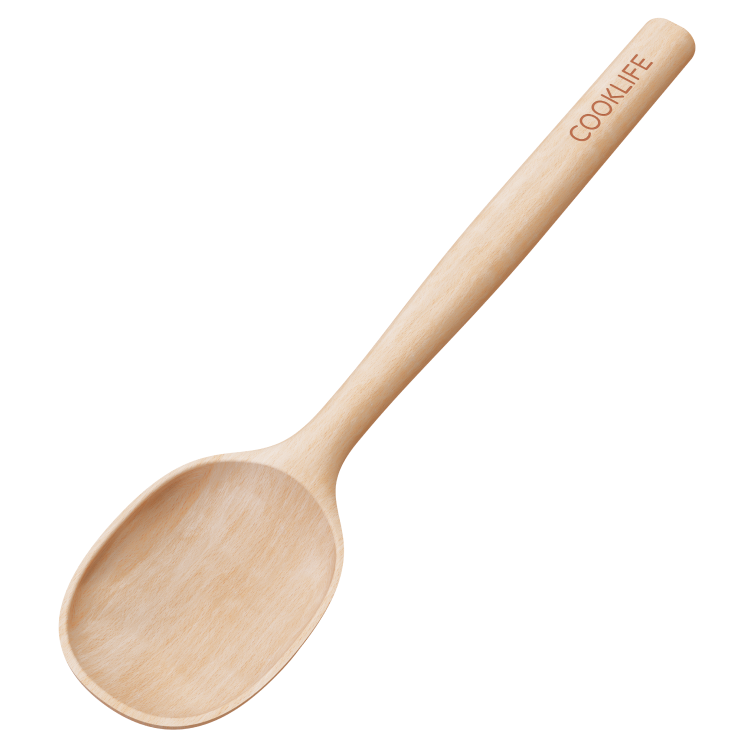 Wooden Spoon_inclined angle view