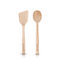 [CPP-WD-13-2-G] Cooklife 2-Piece Wooden Kitchen Utensil Set