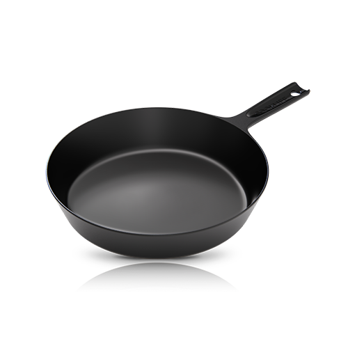 Cooklife 10 Inch Cast Iron Skillet Smooth Surface Series