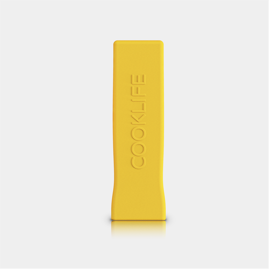 Silicone Handle Holder Branded Yellow