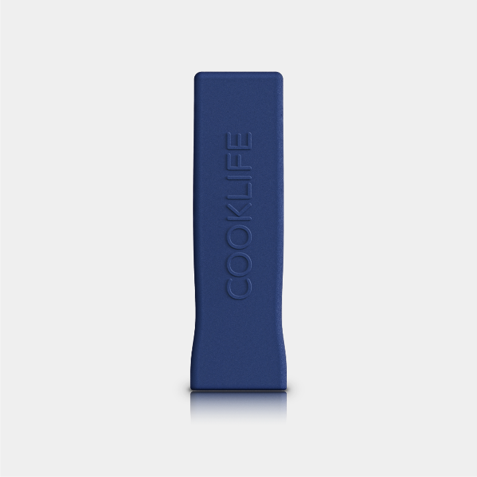 Silicone Handle Holder  Branded Blue