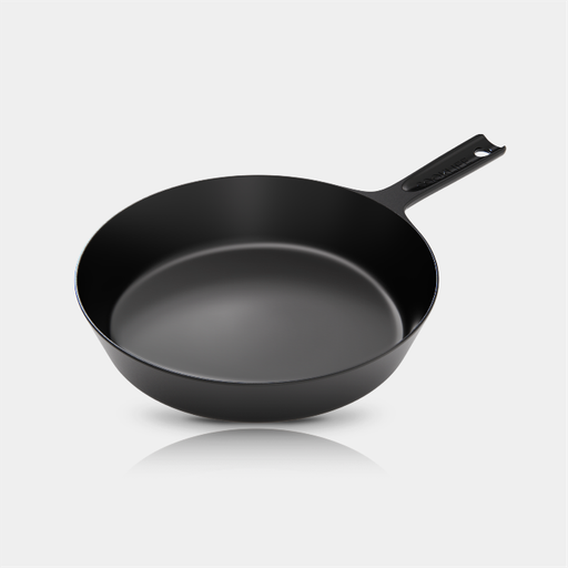 [CL-DS10-SO-BK] 10.25 inch Cast Iron Skillet Smooth Surface Series